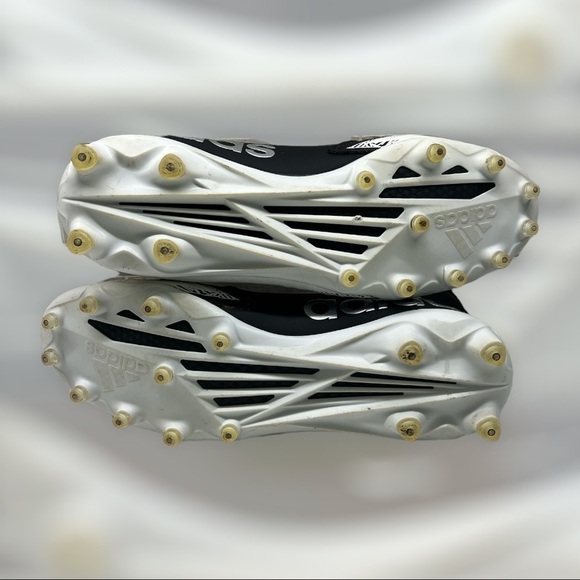 Adidas Freak black white and silver football cleats size 11.5 - Picture 6 of 6